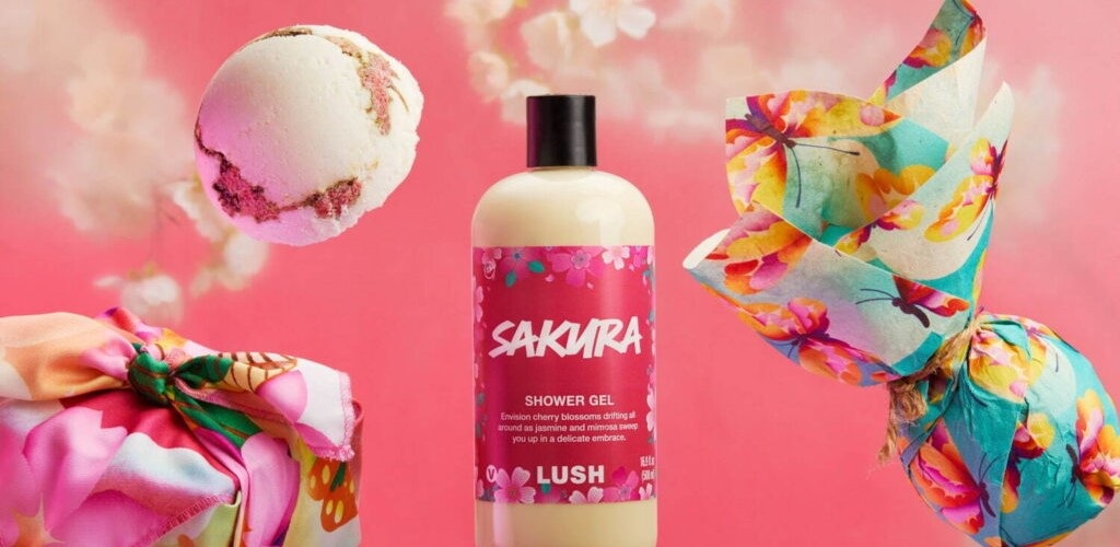 ラッシュバスアイテム、“桜の塩漬け”入りボディスクラブ＆お花見気分楽しむシャワージェル