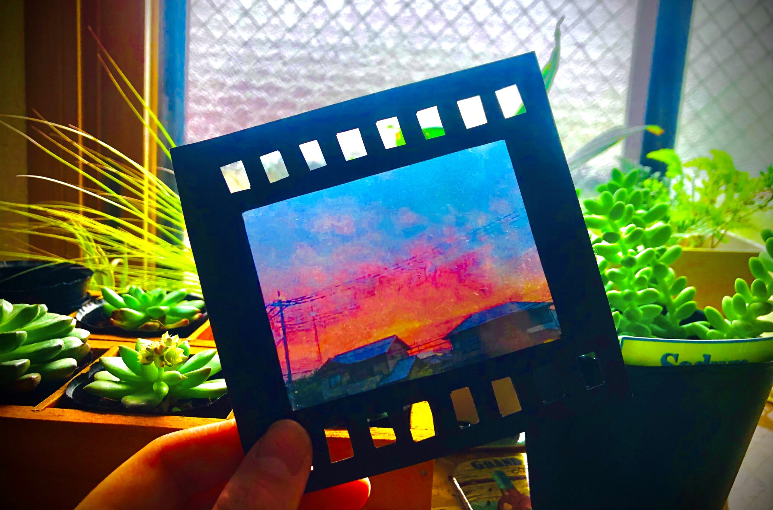 100均の材料だけで♡話題の透明ラミネート・透明写真の作り方♡