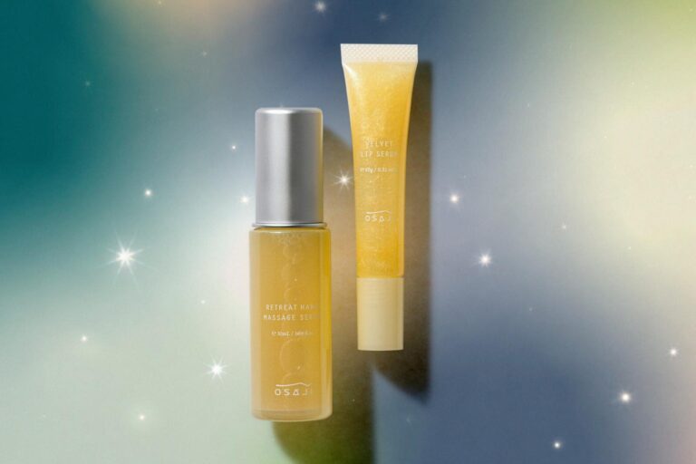 オサジ“優雅なネロリ”香るリップ美容液、オーロラのように煌めく限定パッケージで